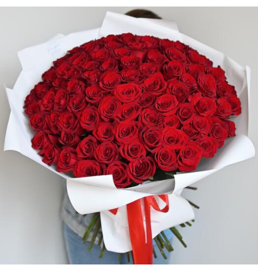 Нежный букет из роз